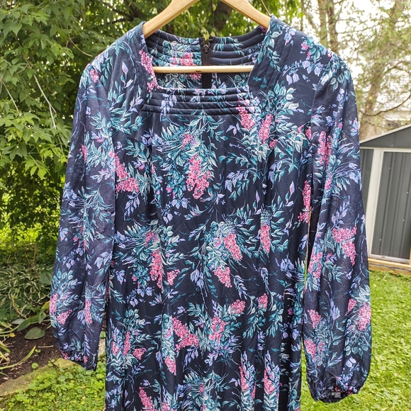 Vintage Floral House Dress Nightgown - Picture 4 of 14